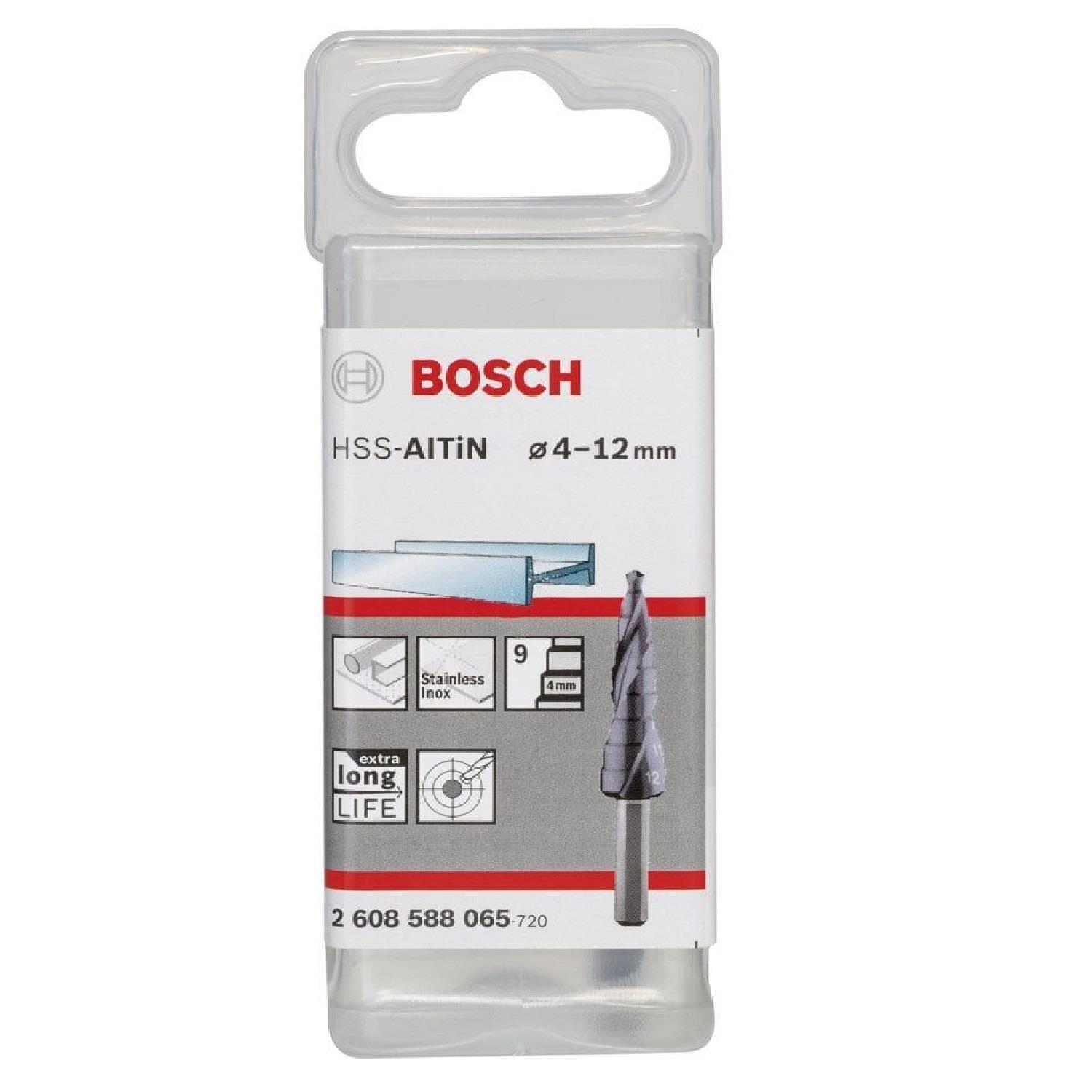 BOSCH 2608597523 conische plaatboor HSS zeskantschacht 4-20, 65 mm1/4 BOSCH 2608597523 conische plaatboor HSS zeskantschacht 4-20, 65 mm1/4