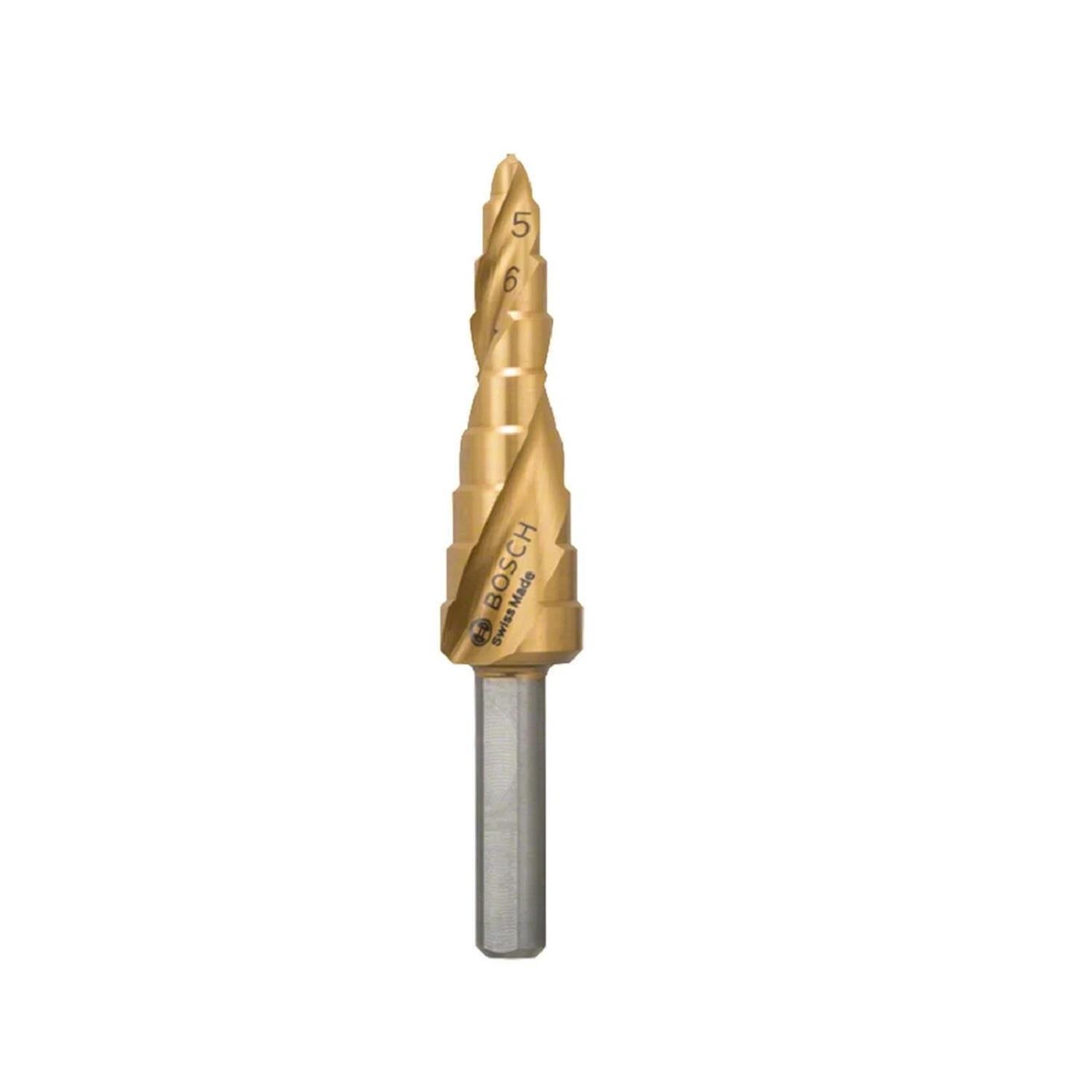 Bosch HSS-TiN 9 Kademeli Matkap Ucu 4-12 mm - 2608597525