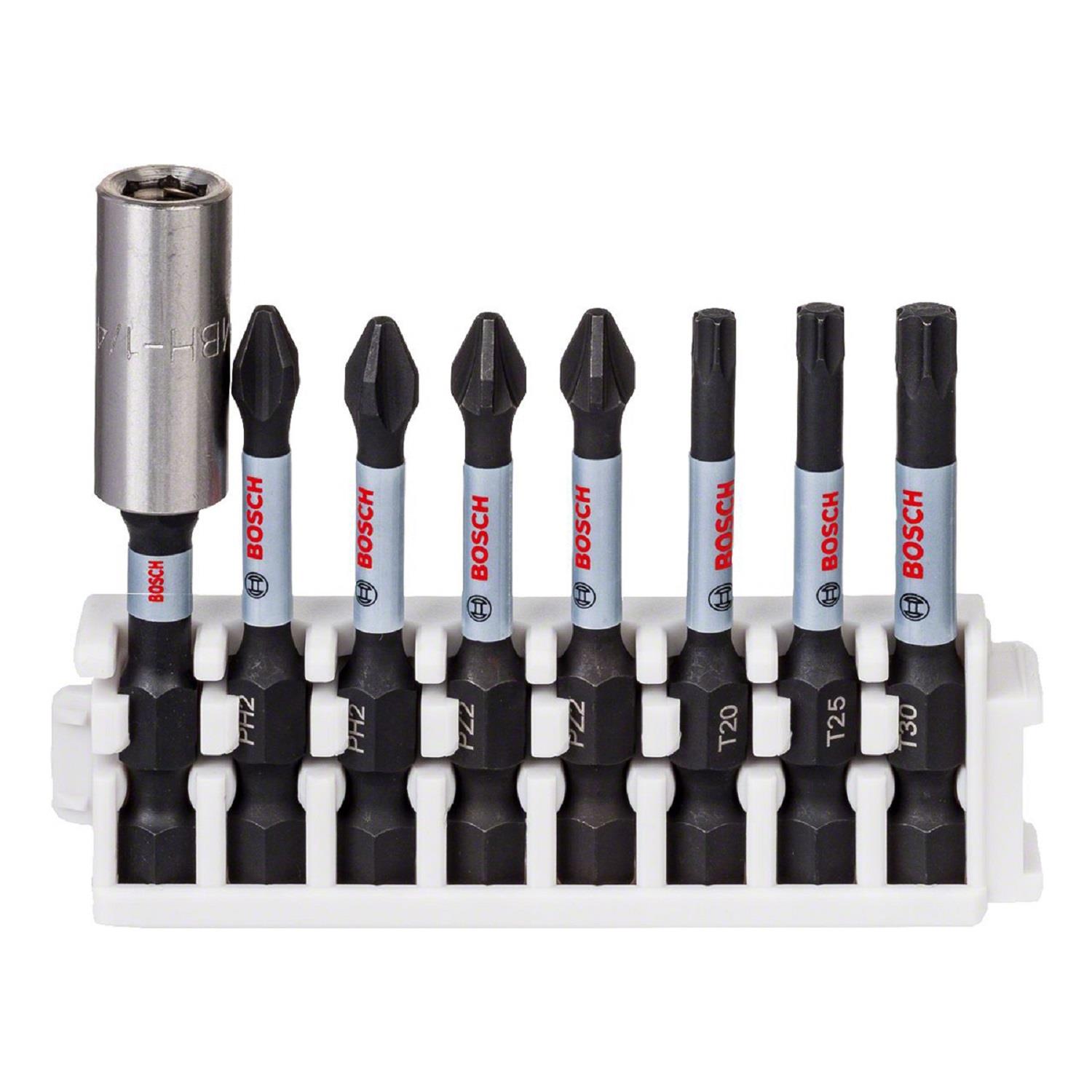 BOSCH Impact Ctrl 7'li PH2/PZ2/T20-T30,50mm Mg Matkap Ucu - 2608522327