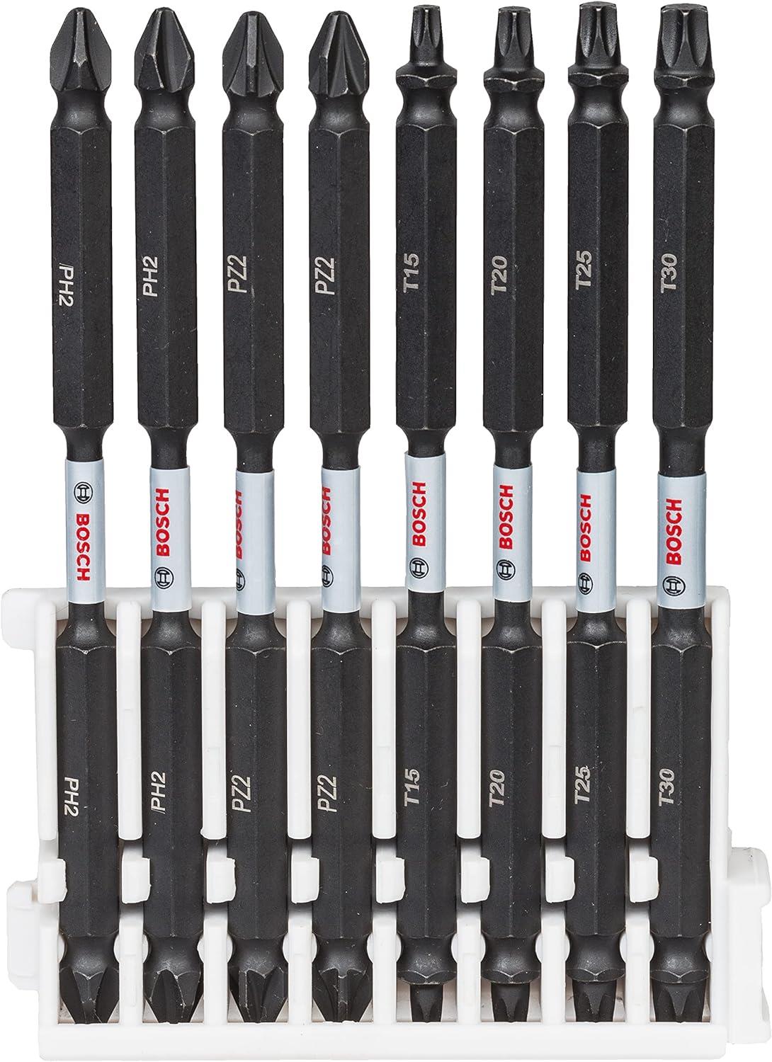 Bosch ImpactC Vidalama Çift Uç 110mm Set 8'li - 2608522346