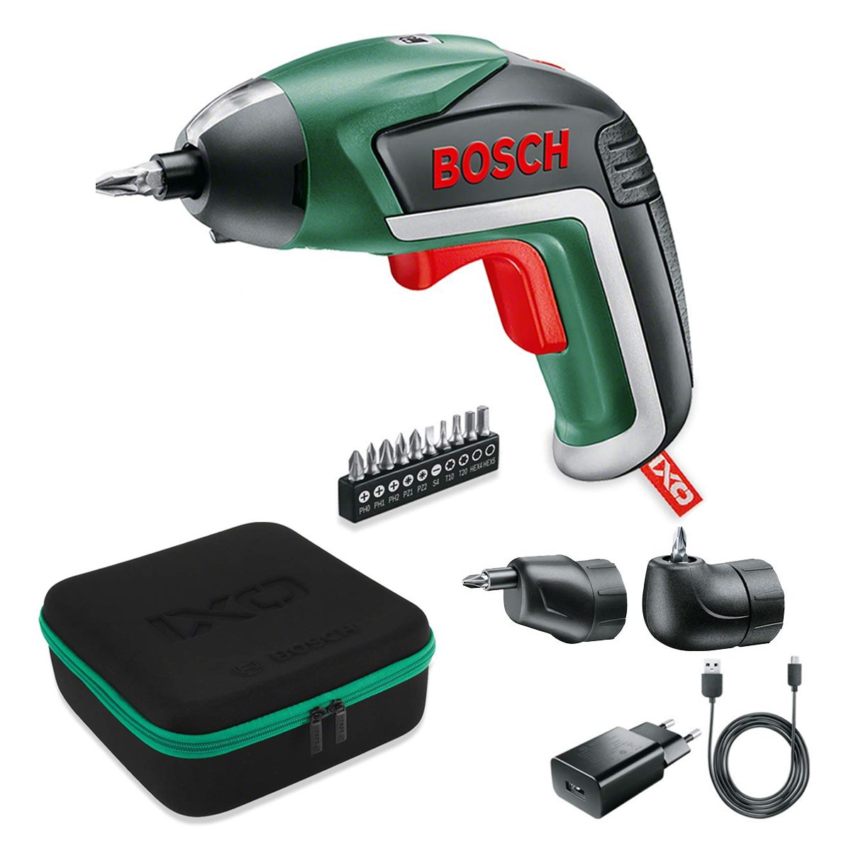 BOSCH Ixo V + Köşe + Eksantrik Adaptör 