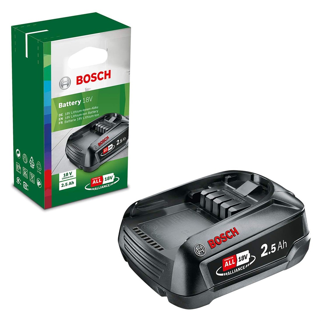 Bosch PBA 18V Akü Paketi 18v 2,5 Ah - 1600A005B0
