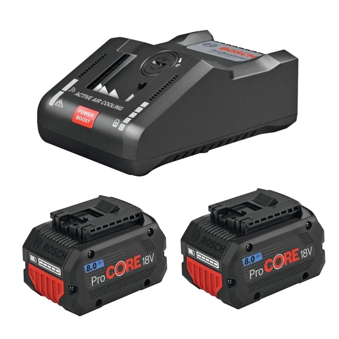 Bosch ProCORE 18V (2x8,0Ah;GAL18V-160;C) UNI Akü Seti - 1600A016GP
