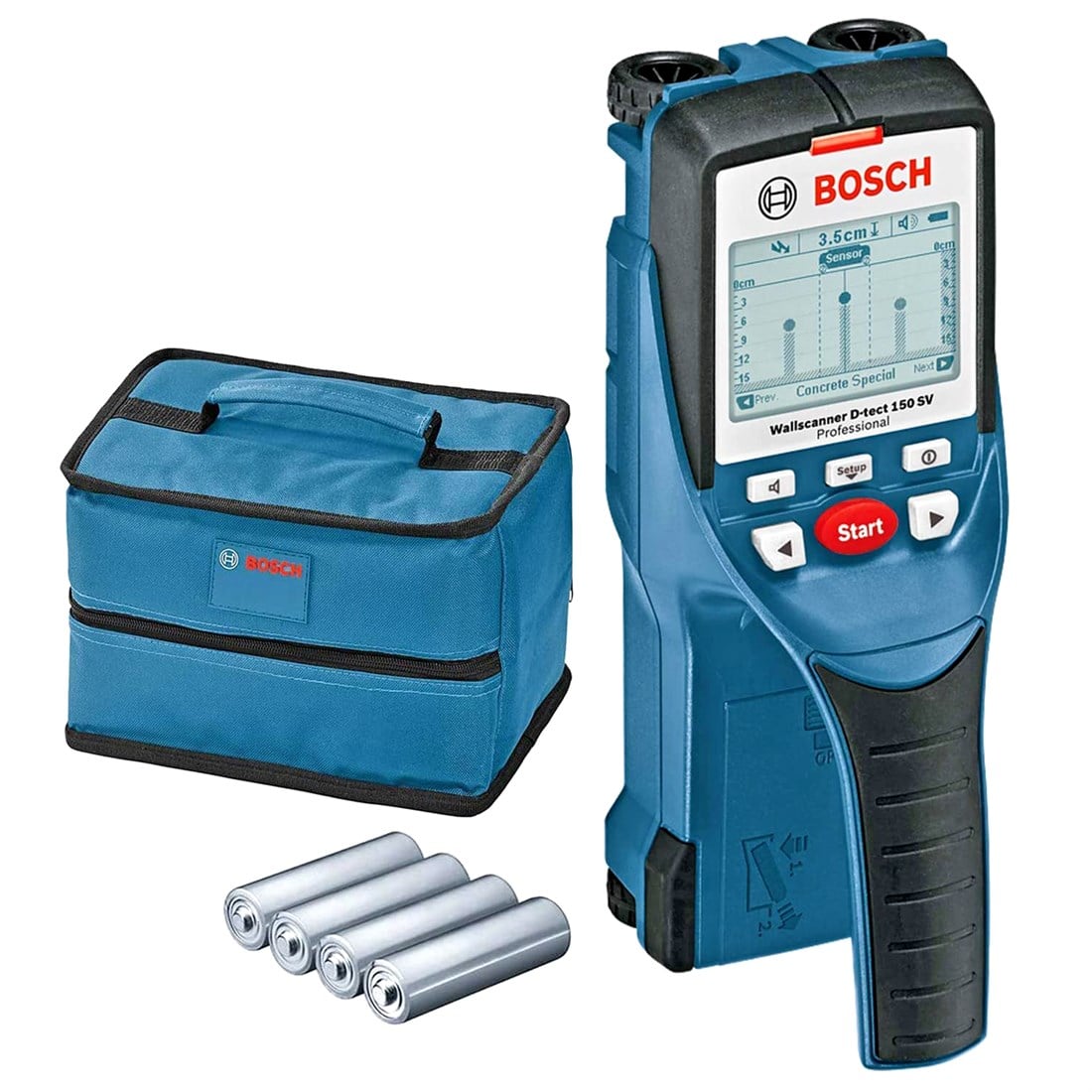 Bosch Professional Duvar Tarama Cihazı D/Tect 150 SV - 0601010008 