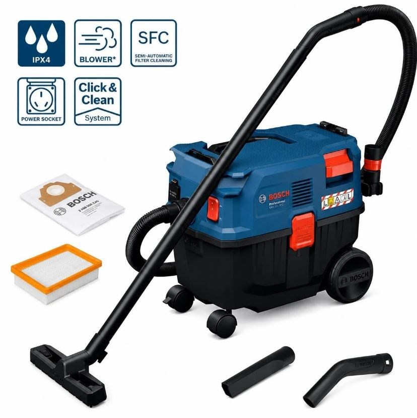 Bosch Professional GAS 12-25 LS Elektrik Süpürgesi - 06019S3100