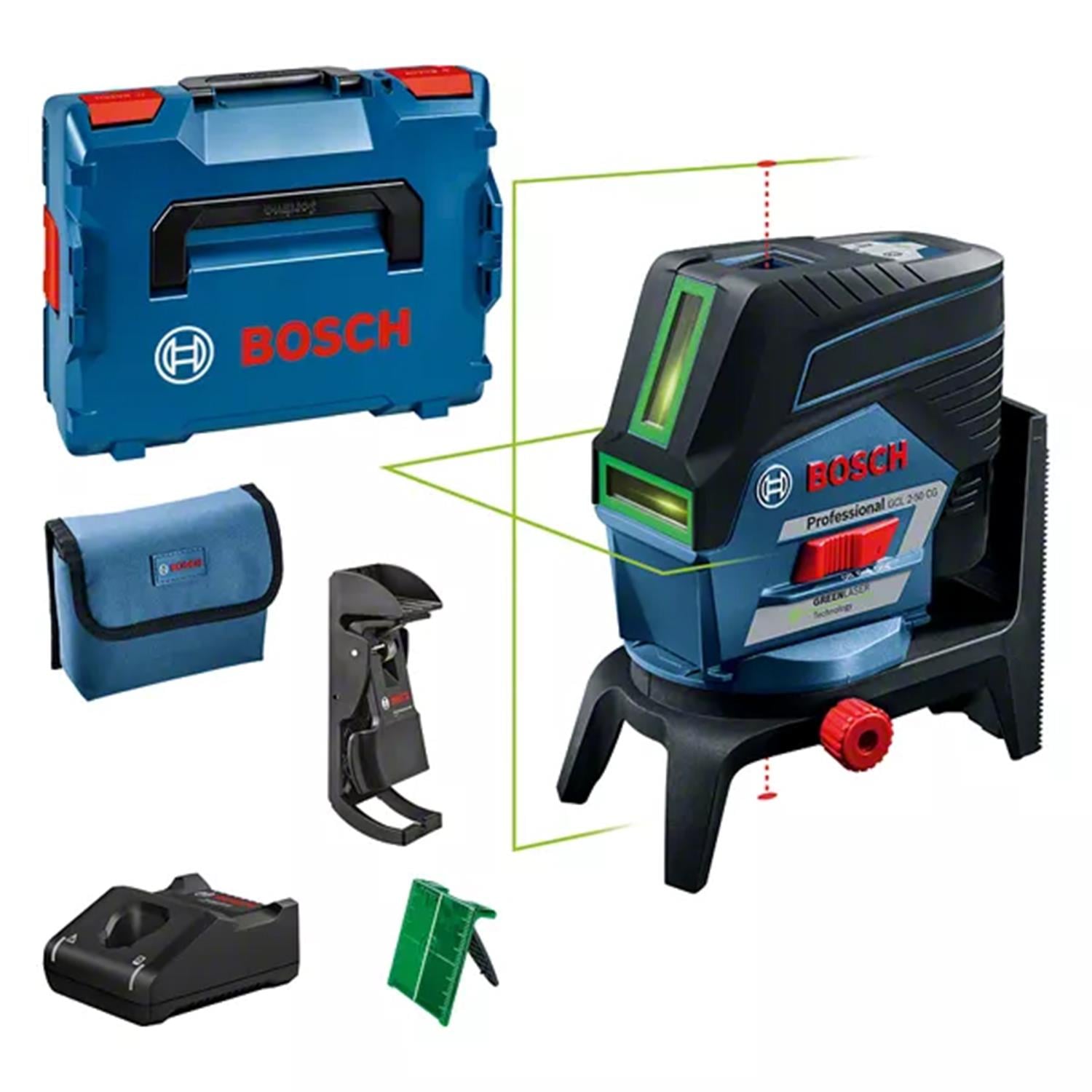 Bosch Professional GCL 2-50 CG Çapraz ve Noktasal Lazer - 0601066H00