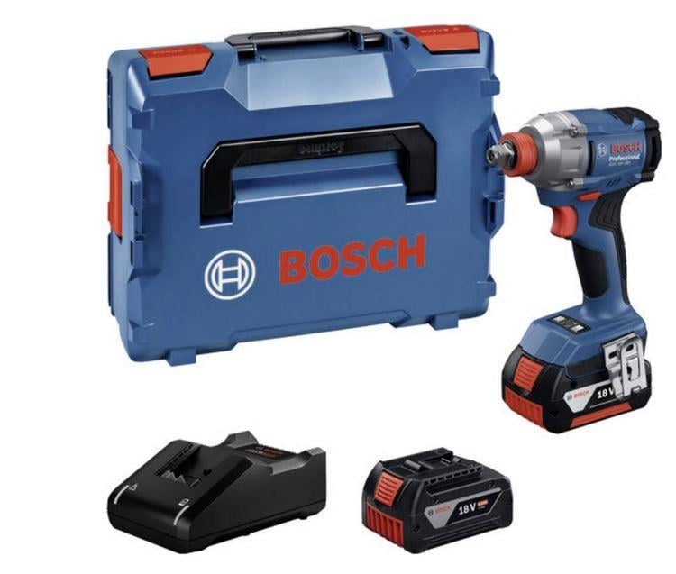 Bosch Professional  GDX 18V-285 Darbeli Somun Sıkma 2*4Ah - 06019N2102