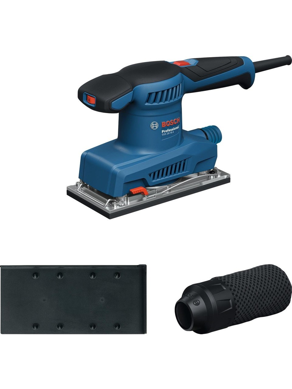 Bosch Professional GSS 20-18 A Titreşimli Zımpara Makinesi - 0601070101