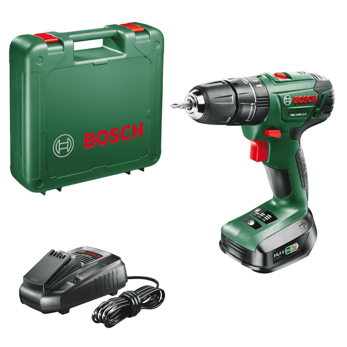 BOSCH PSB1440 LI-2 TEK AKÜLÜ DARBELİ MATKAP - 06039A3204