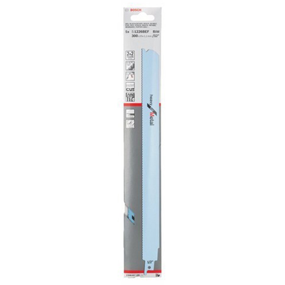 BOSCH S 1226 BEF HEAVY FOR METAL (TEKLİ) - 2608657396