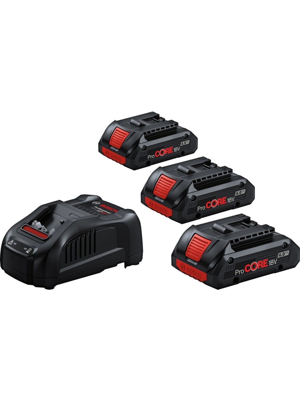 Bosch Starter Set 3*4,0Ah Akü PC 18V + GAL 1880 Akü Şarj Cihazı - 0615990N2G