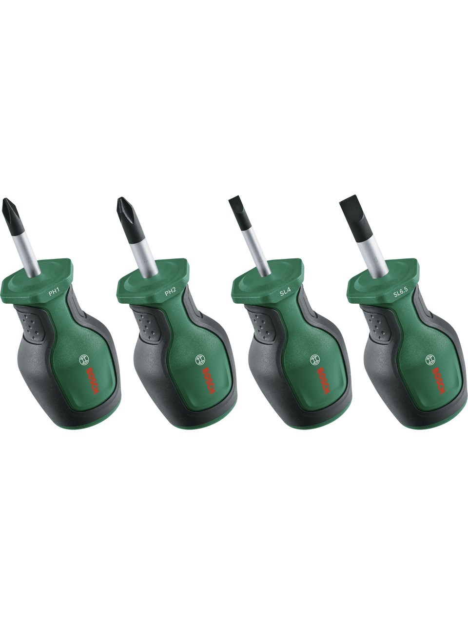 Bosch Topaç Tornavida Seti 4 Parça Kısa - 1600A032UJ