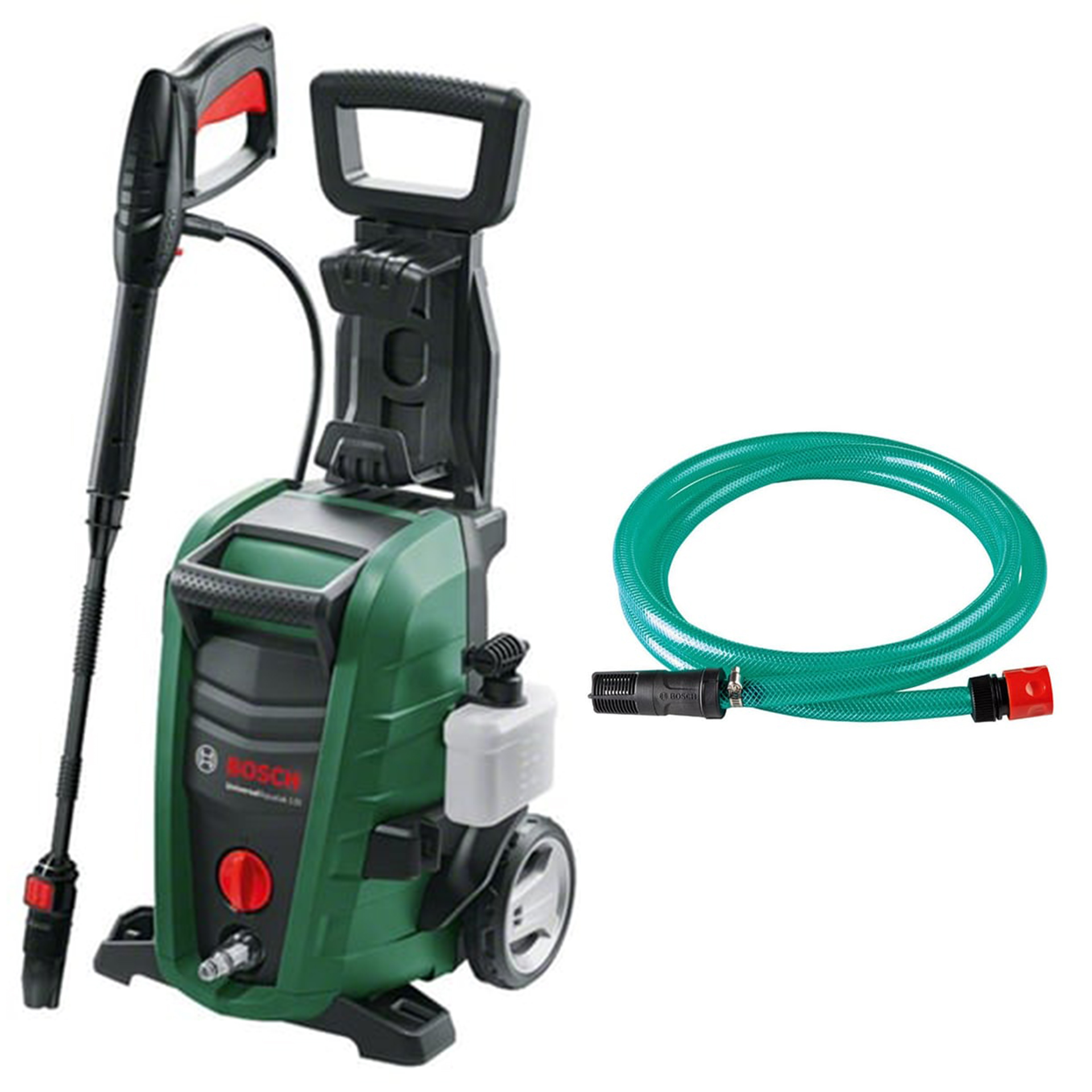 Bosch Universal Aquatak 135 Basınçlı Yıkama Makinesi + Durgun Sudan Su Çekme Kiti