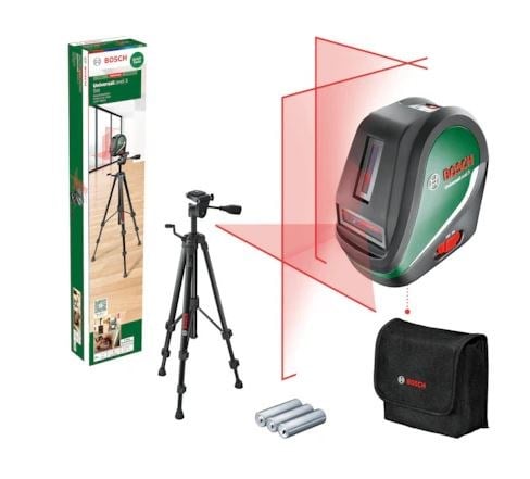 Bosch Universal Level 3 Set Çapraz Çizgili Hizalama Lazeri - 0603663905