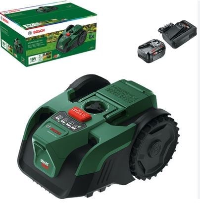 Bosch VisiMow 18V-100 Akülü (1*4,0Ah) Robotik Çim Biçme  - 06008E1000