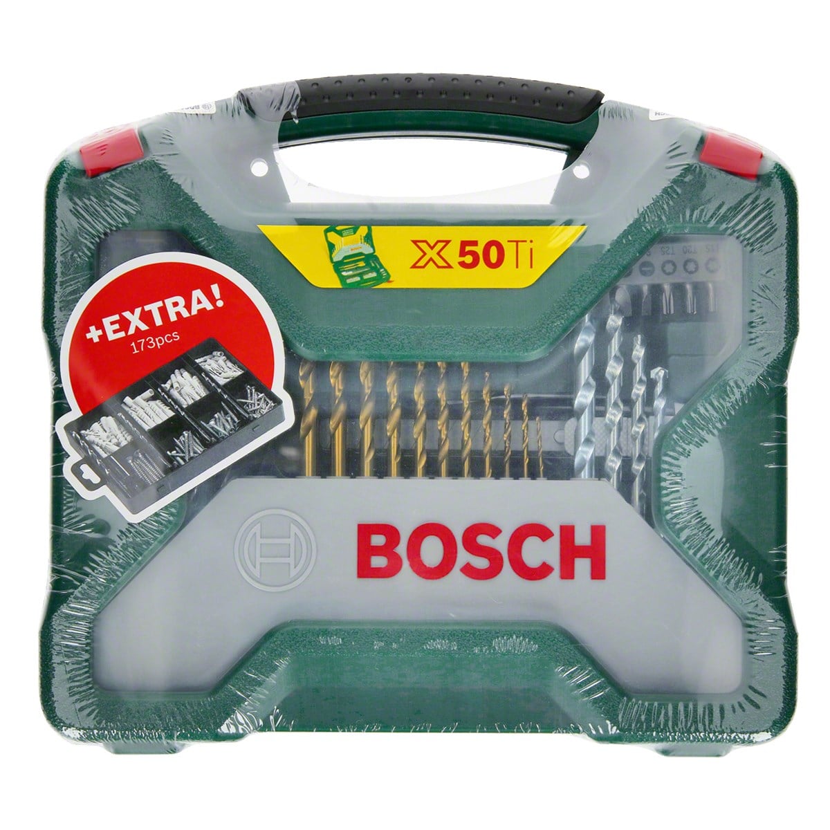 BOSCH X-LİNE 50+173 PARÇA AKSESUAR SETİ - 2607017523 - 7Kat
