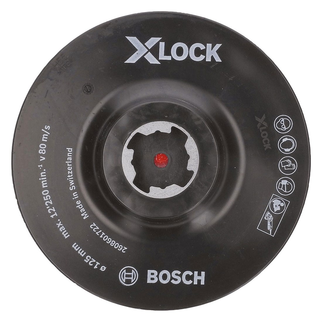 Bosch X-Lock 125mm Zımpara Tabanı M14 - 2608601722