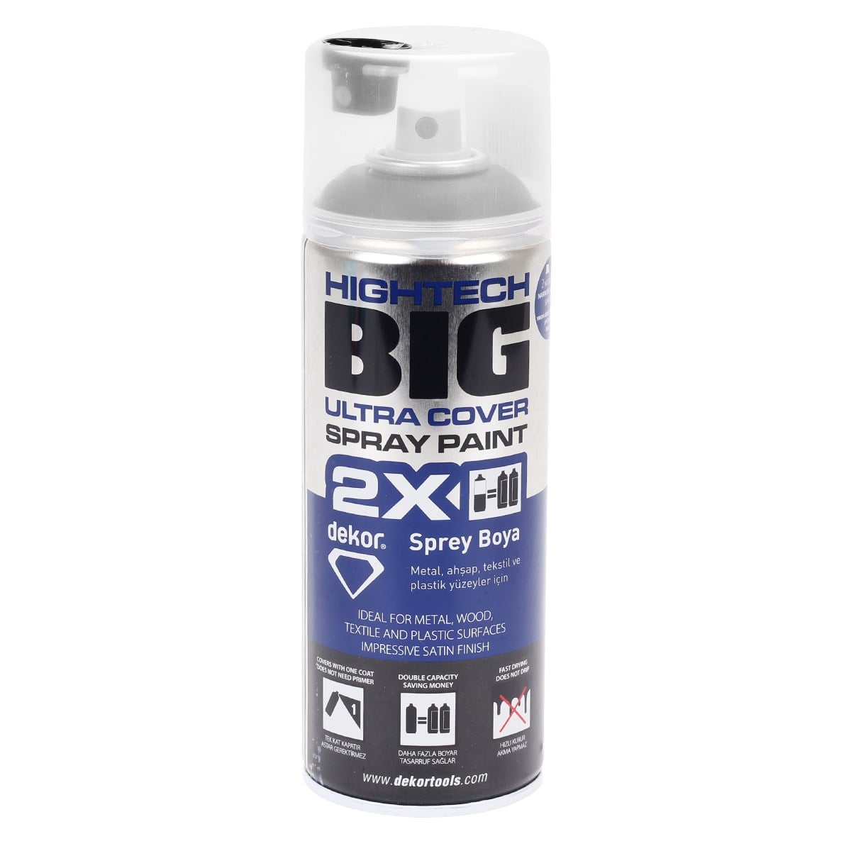 DEKOR 694 SPREY BOYA 400ML MOR