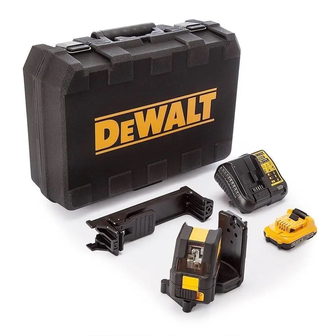 Dewalt 10.8V Şarjlı Yeşil Lazer 2.0Ah - DCE088D1G-QW