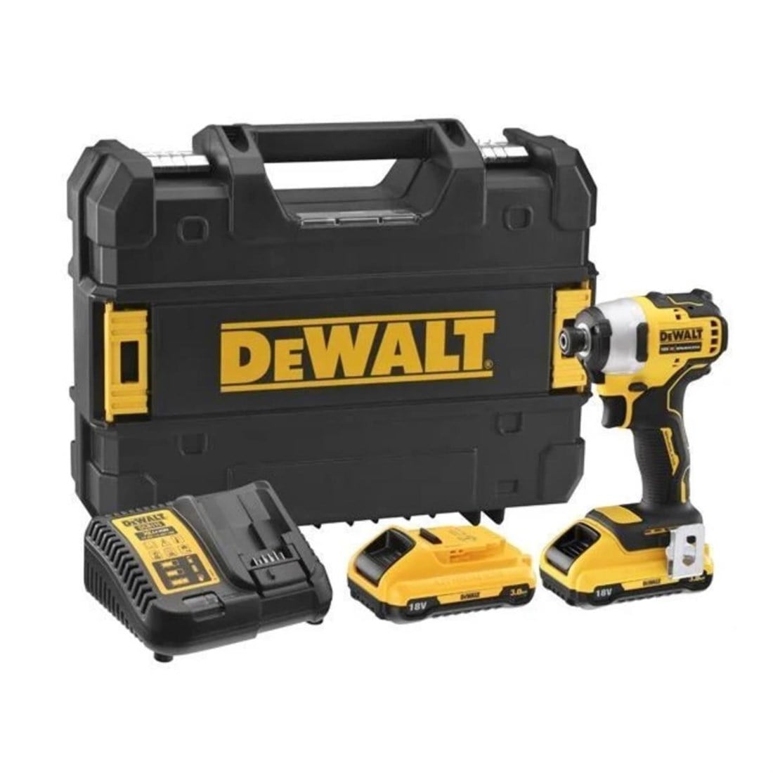 Dewalt 18V 3Ah Kompakt Kömürsüz Akülü Darbeli Matkap - DCF809L2T