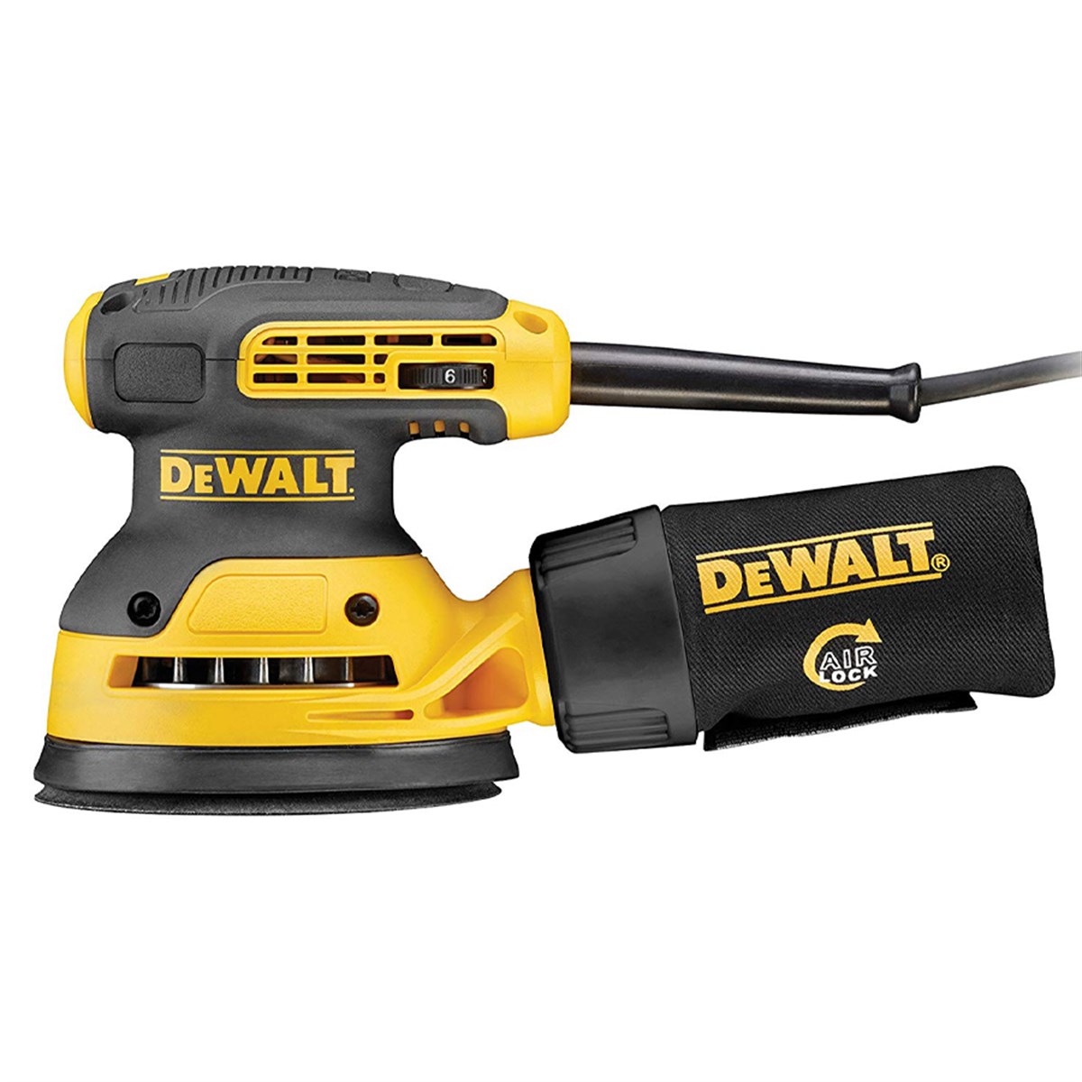 Dewalt DWE6423-QS 280W 125mm Profesyonel Eksantrik Zımpara 