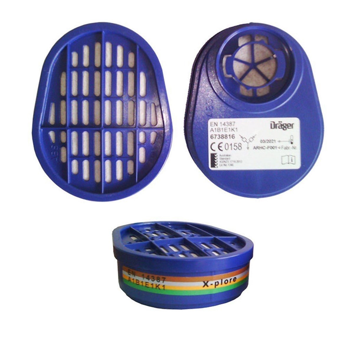 Drager A1B1E1K1 Filtre 6738816