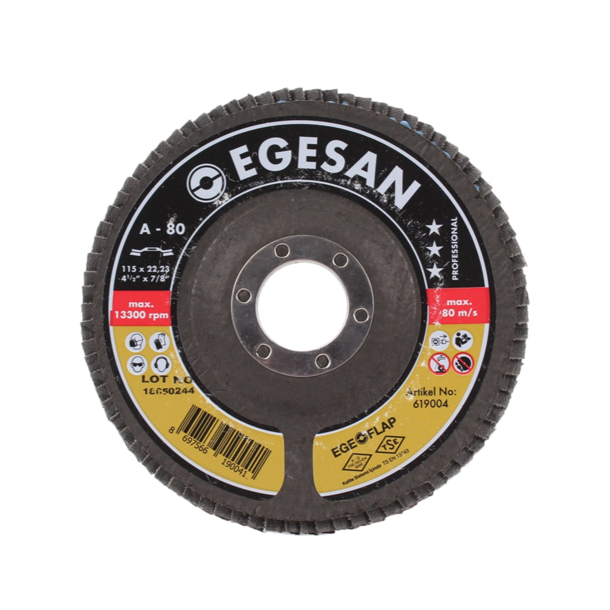 EGELİ 115 FLAP DİSK NK 80