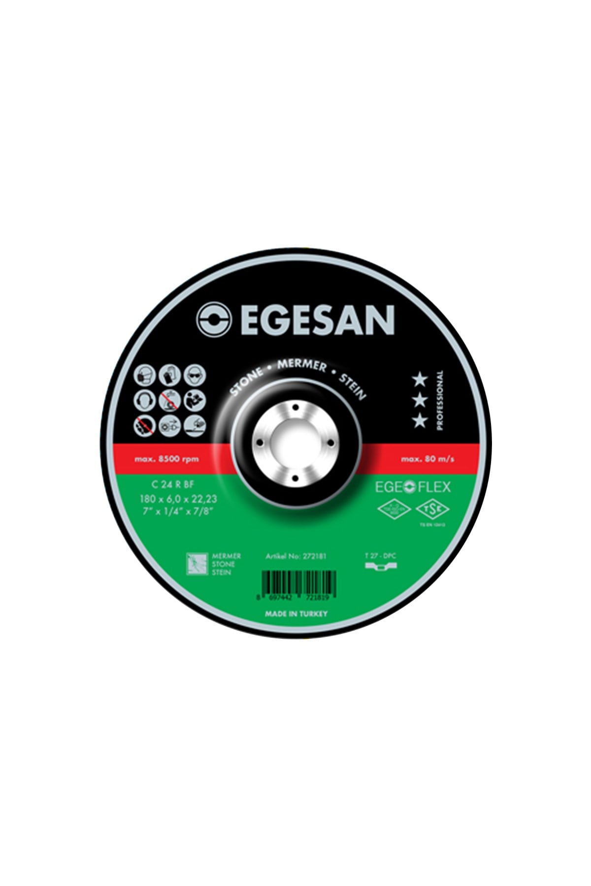 EGESAN 115*6*22 MERMER TAŞLAMA