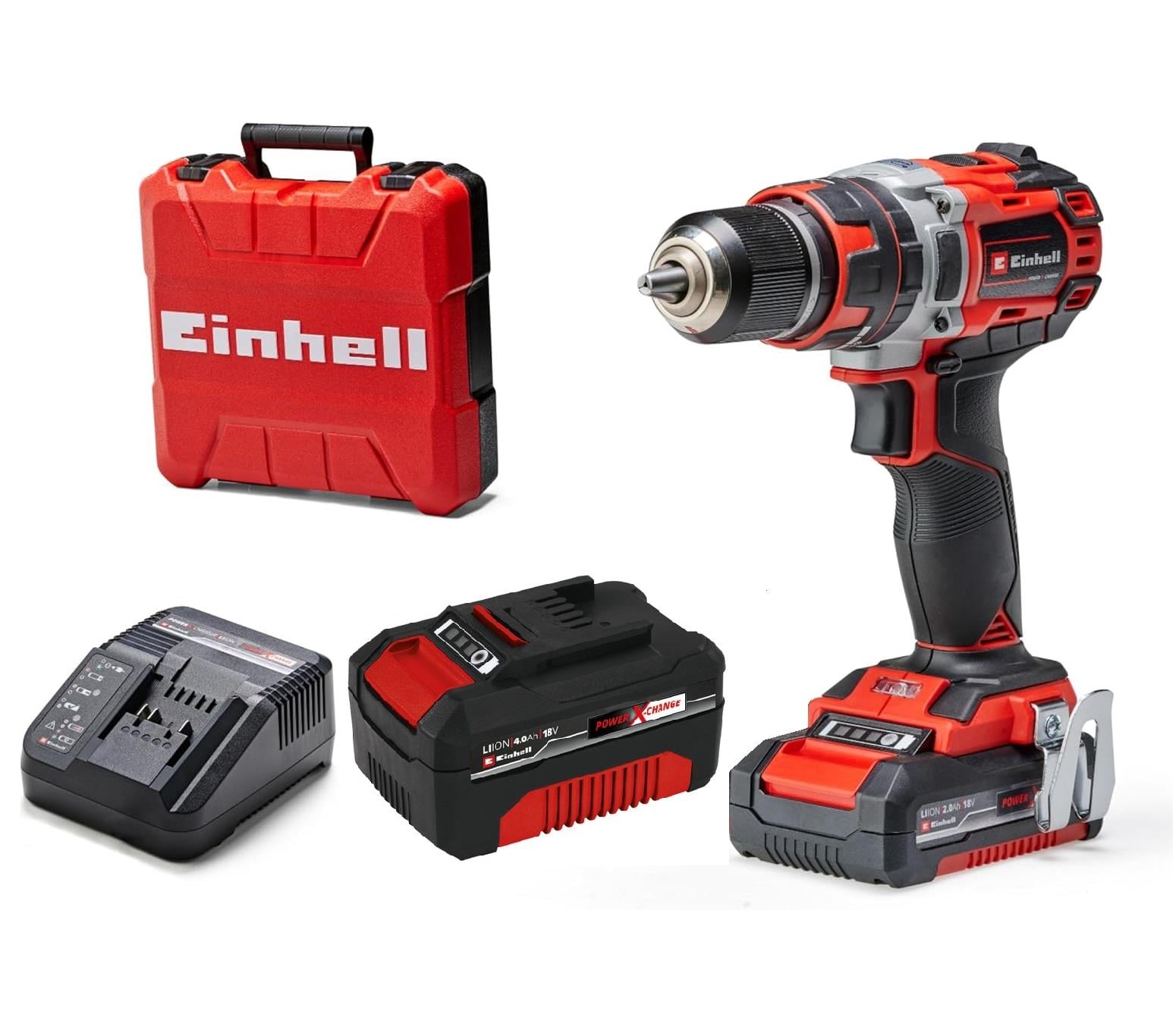 Einhell Professional TP-CD 18/50 Li-i BL ( 2Ah + 4Ah ) Akülü Darbeli Vidalama Compact Sistem  - 4514217