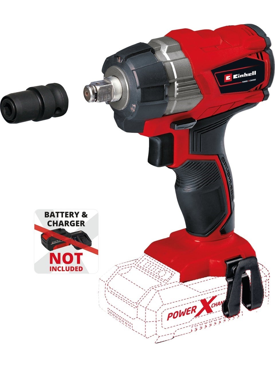 Einhell Professional TP-CW 18/270 Li BL-Solo Akülü Somun Sökme - 4510048