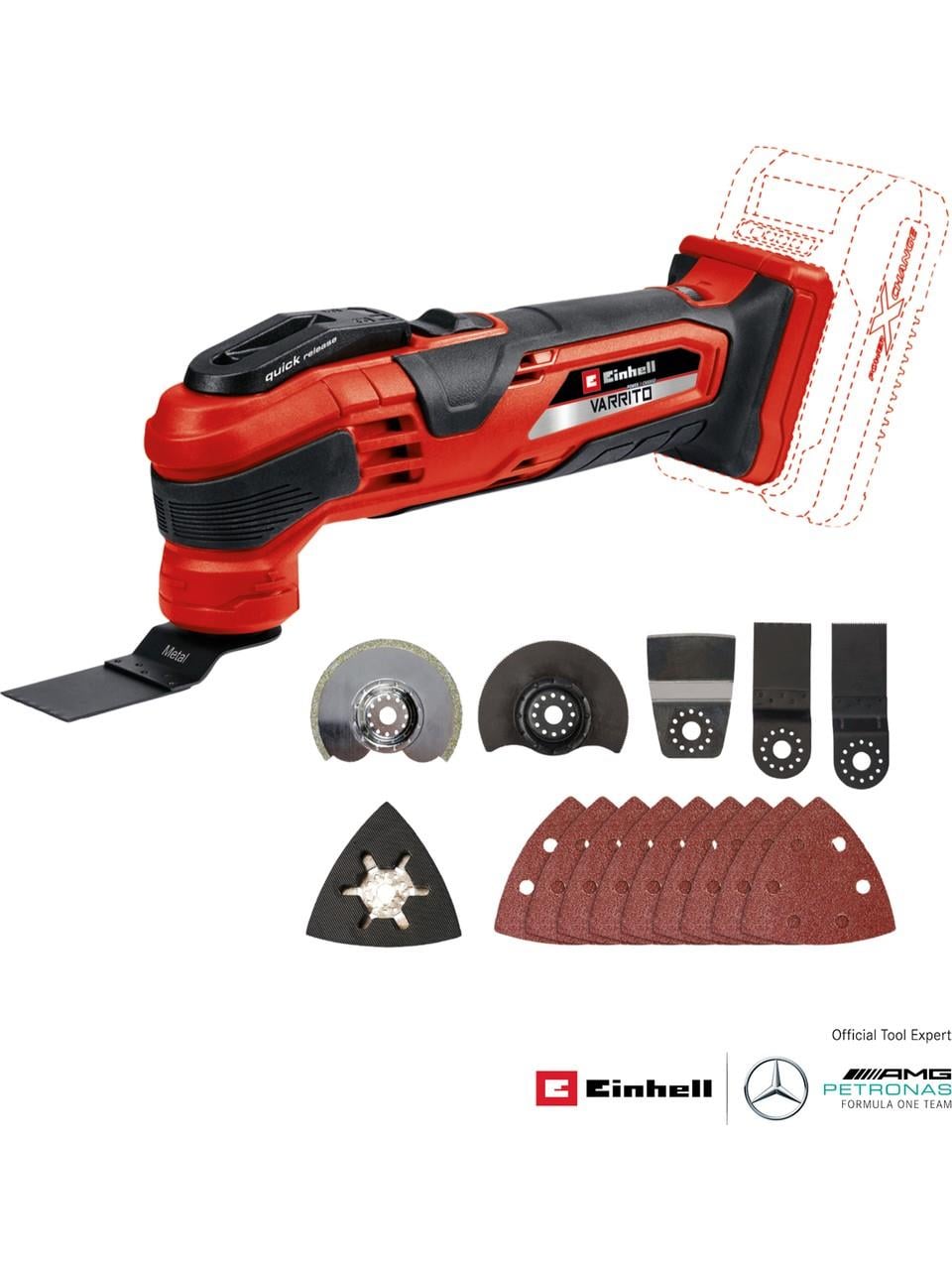 Einhell Varrıto Akülü Raspalama Makinesi - 4465160