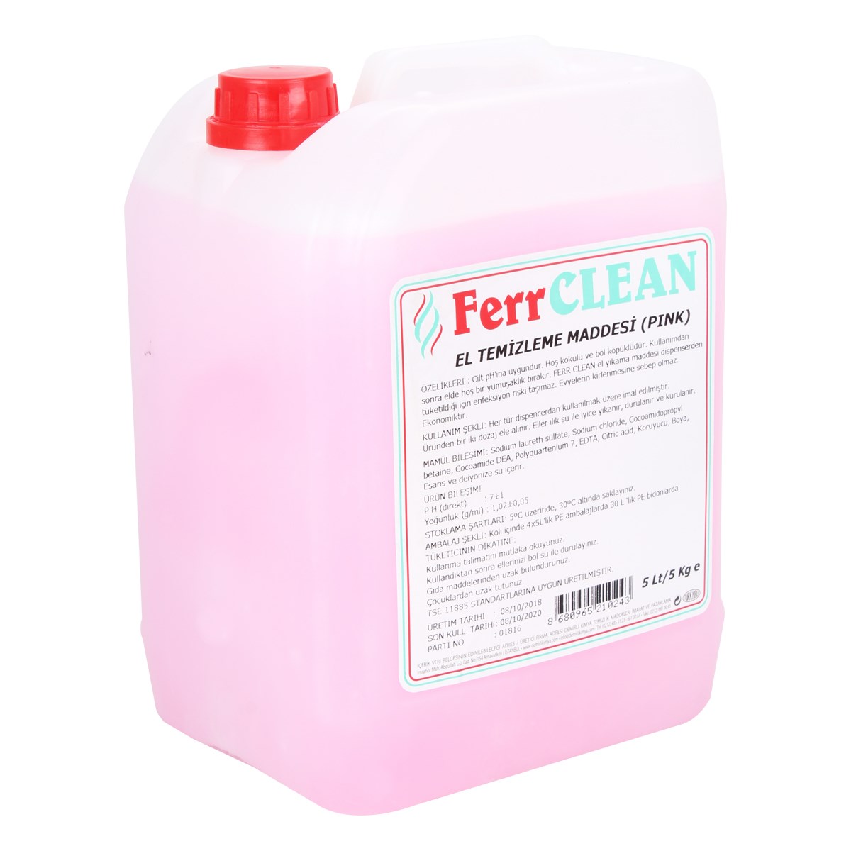 EL SABUNU  5 LT FEER CLEAN - MİKROMİS