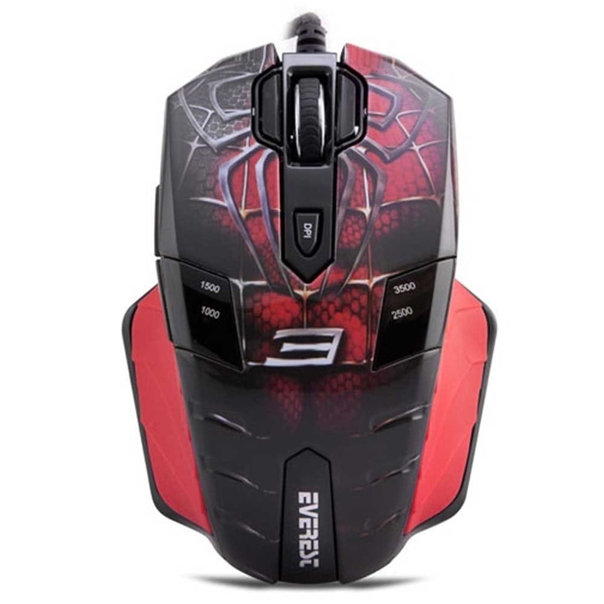 EVEREST GX8 SPİDER MEN3 10 TUŞLU MAKROLU OYUNCU MAUSE ELK-03103