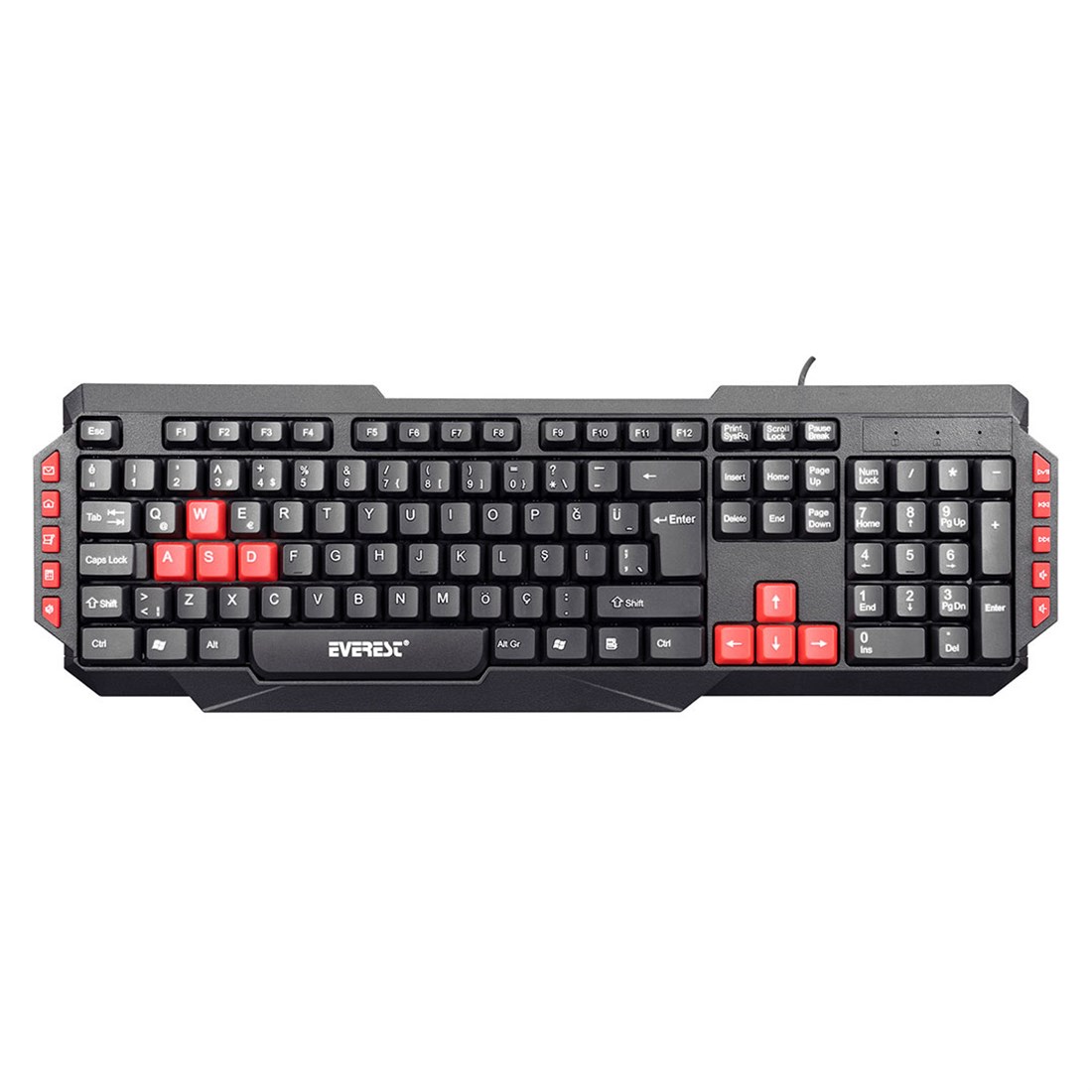 Everest KB-G7 ARMOR Siyah USB Q Gaming Oyuncu Klavyesi 29994