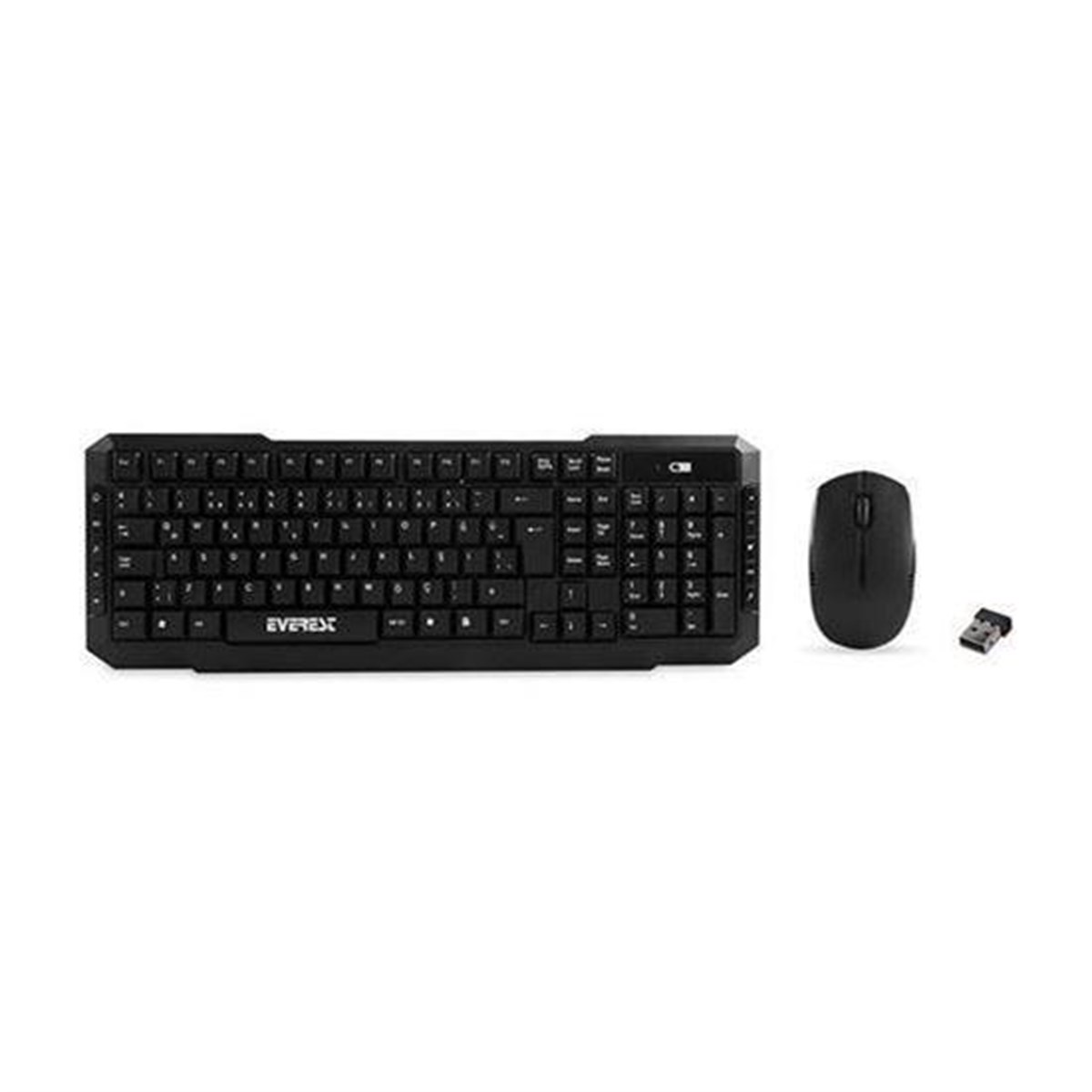EVEREST KM-510 SİYAH KABLOSUZ KLAVYE ELK-01100