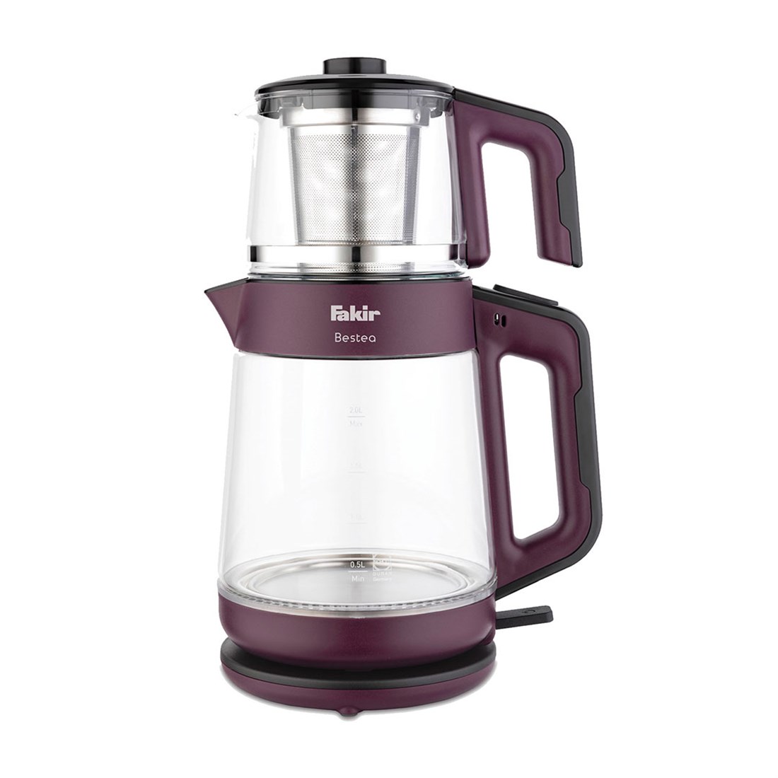 Fakir Bestea Çay Makinesi Violet Siyah 41004297