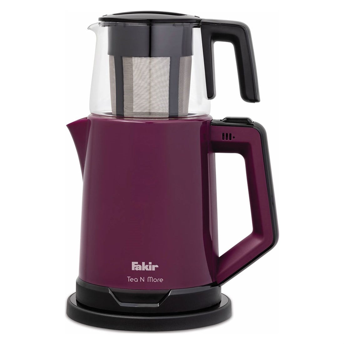 Fakir Tea N More 1600 W 1.1 lt Demleme 1.7 lt Su Isıtma Kapasiteli Çay Makinesi Mor 41004092