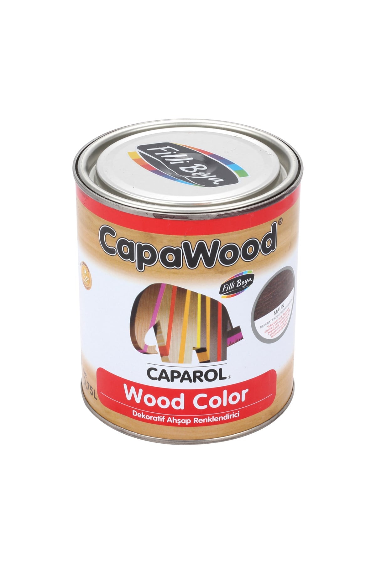 FİLLİ CAPAWOOD DEKORATİF AHŞAP RENKL. ŞEFFAF 0,75LT