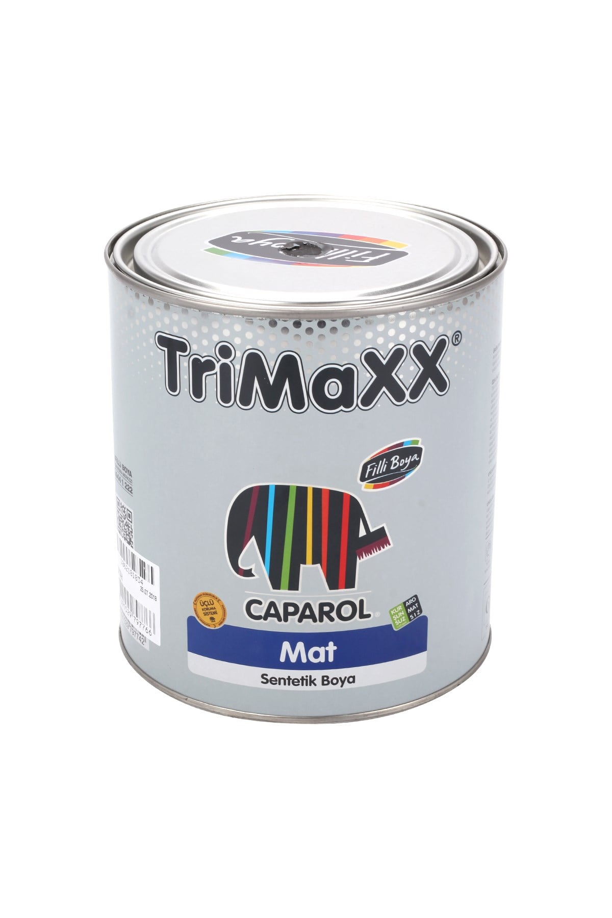 FİLLİ TRİMAX  YAĞLI MAT SİYAH BOYA 2,5LT