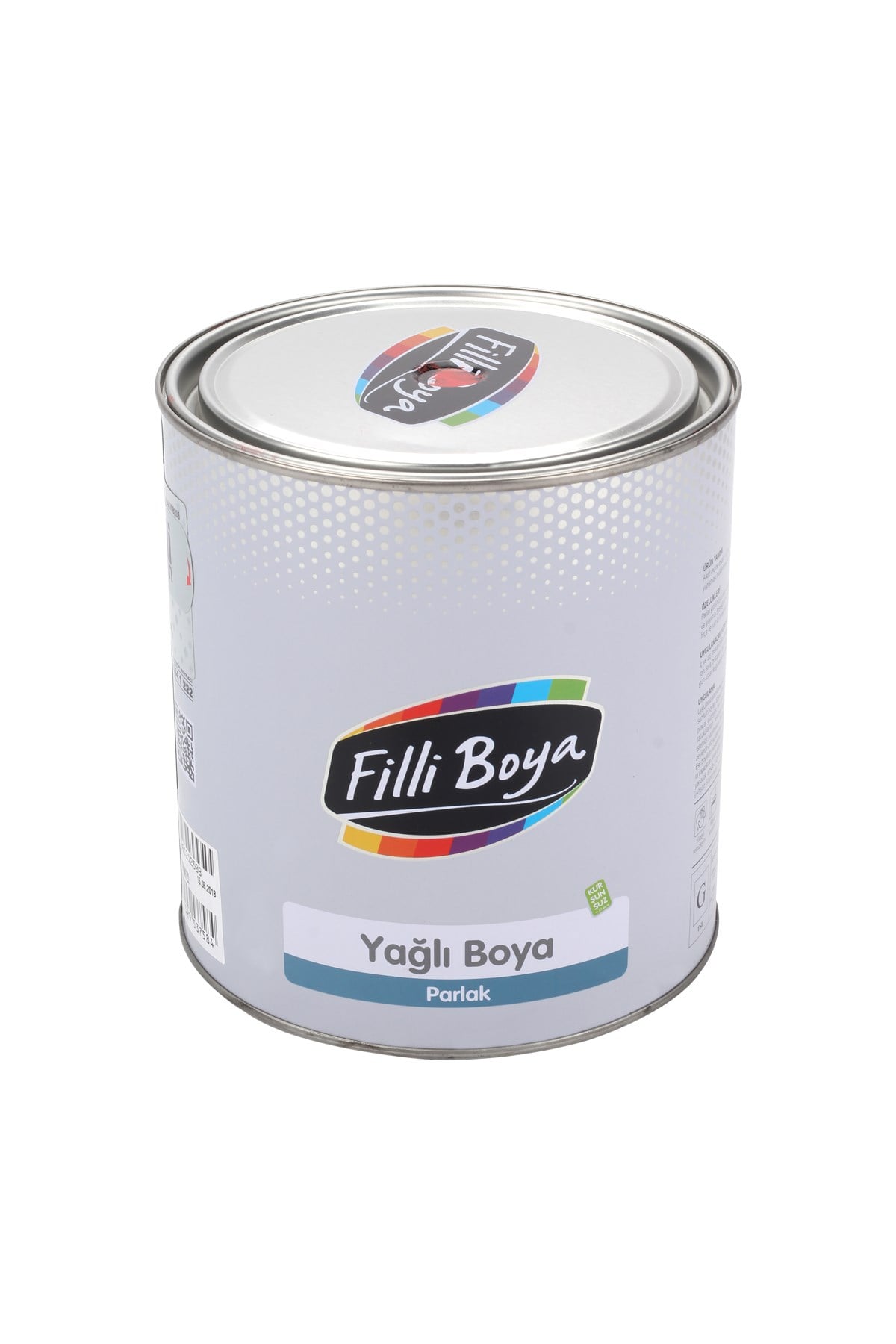 FİLLİ YAĞLI PARLAK BAYRAK KIRMIZI BOYA 2,5LT
