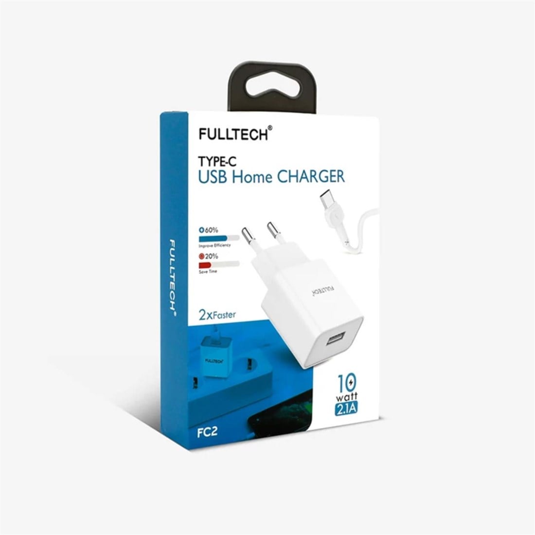 Fulltech FC2 2.1A Type-c Şarj Aleti - Elk-04698