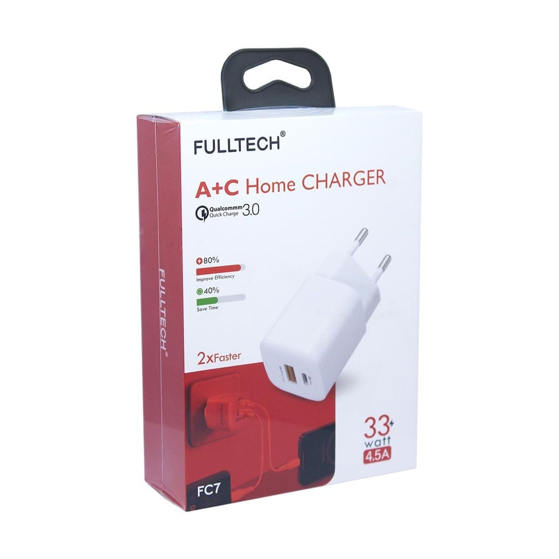 Fulltech FC7 4.5Amp Pd-Usb Şarj Başlık - Elk-04700