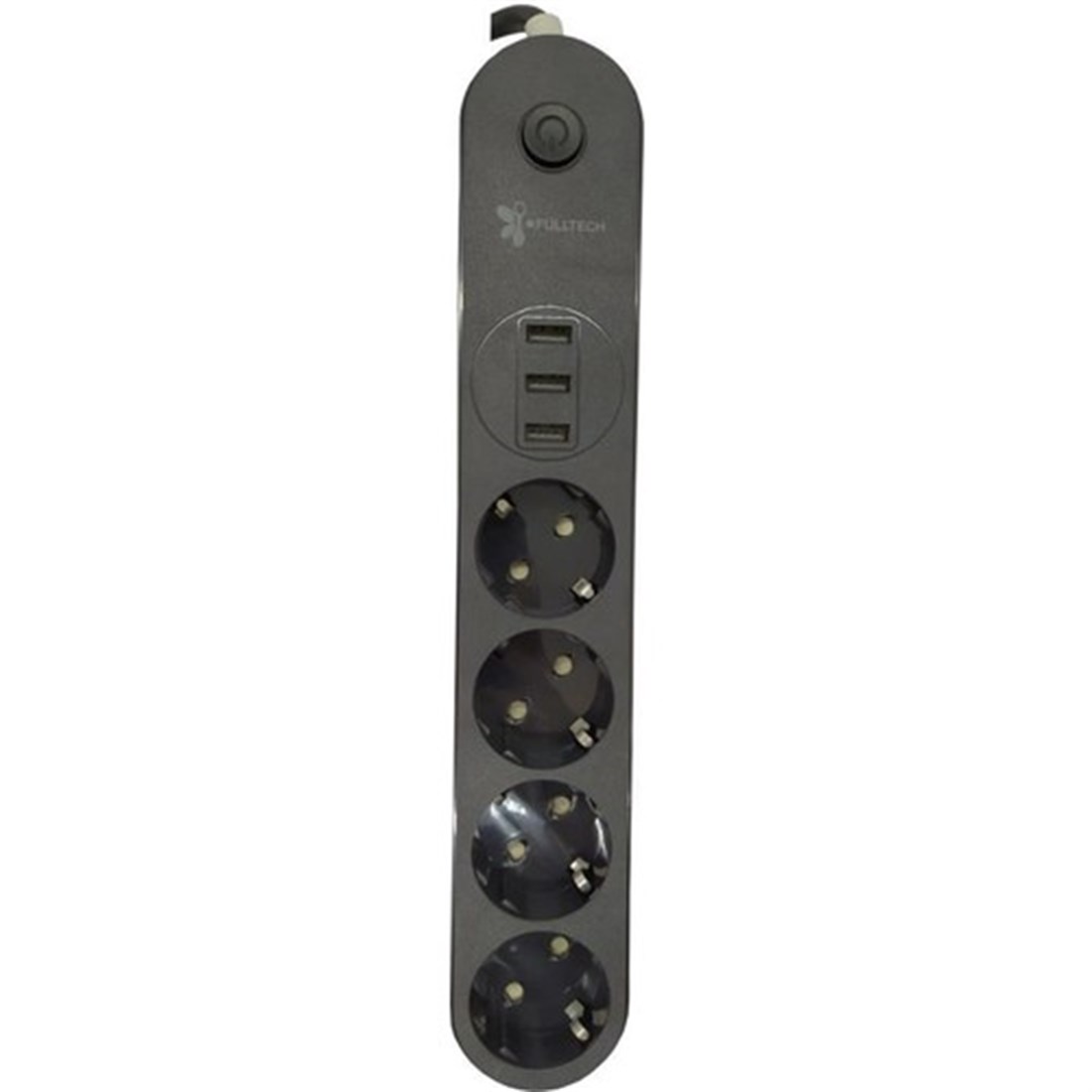 Fultech Ftr-01 3'Lü 2 Mt Usb'li Akım Korumalı Priz HRD-009199