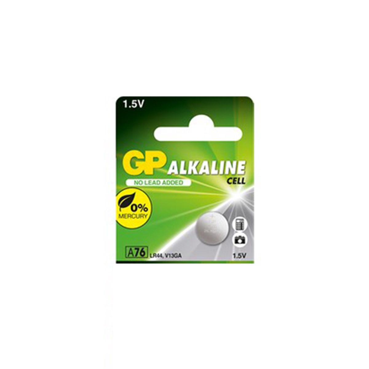 Gp Lr44 Alkaline Pil - 7Kat