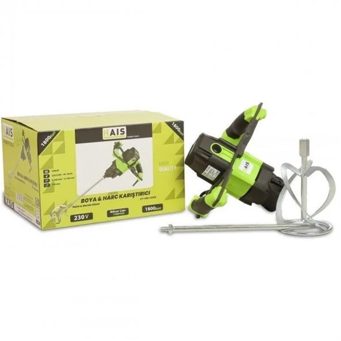 Haıs Boya Harç Karıştırıcı 1800w ZY-HM-1401S - 4841078