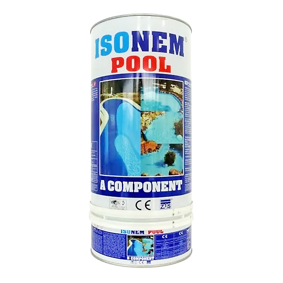 Isonem Pool 4,5 Kg Set Havuz Boyası Mavi