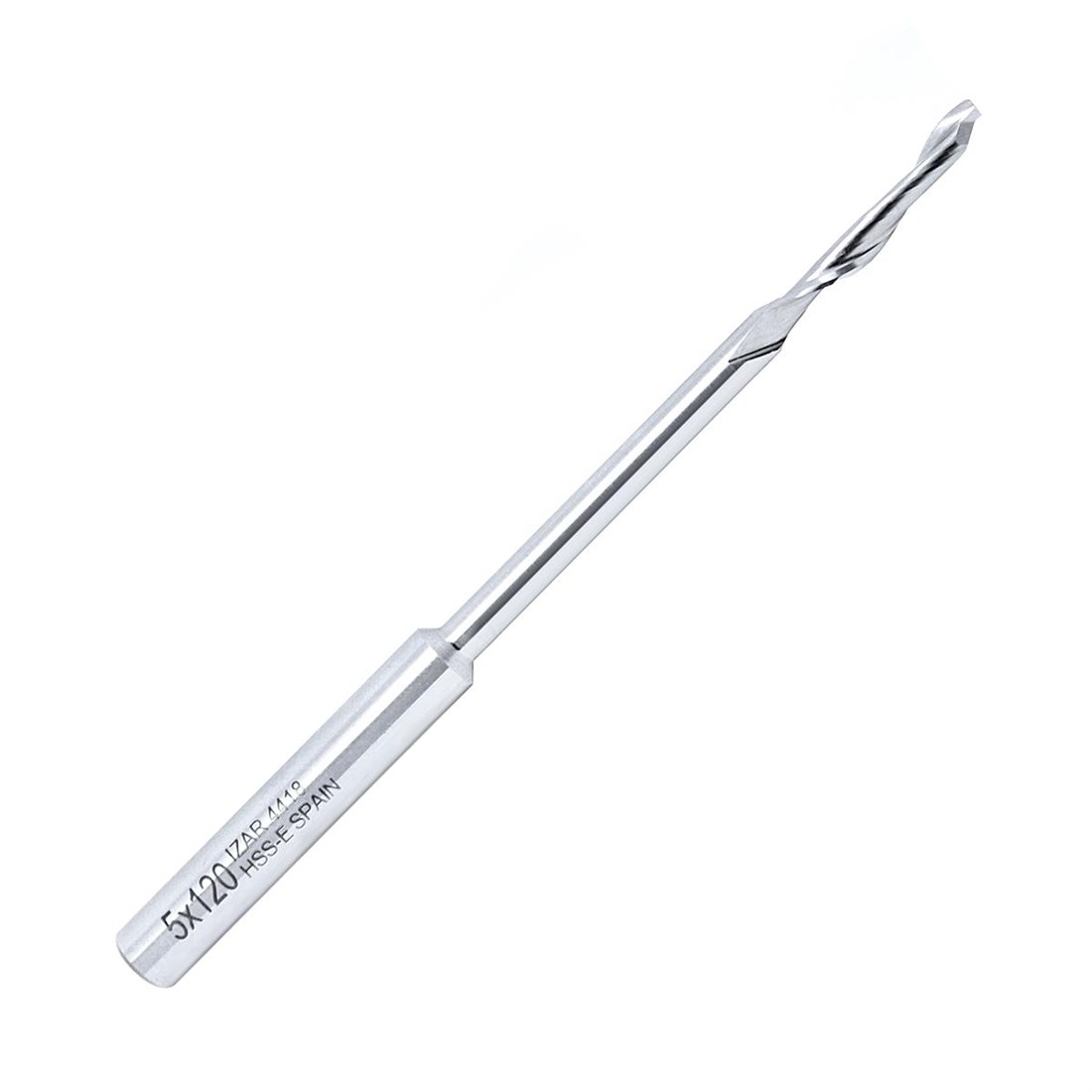 IZAR Alüminyum Freze 5x25x75x120 1Z HSS-E - 4418 Art 83494