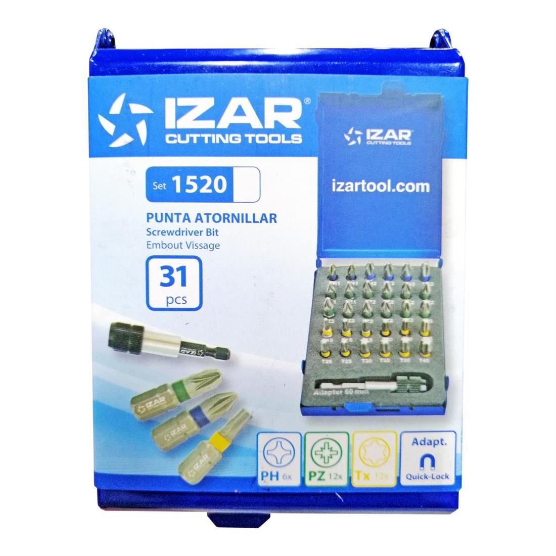 Izar Bits Uç Seti 31 Parça - 153.1.68168