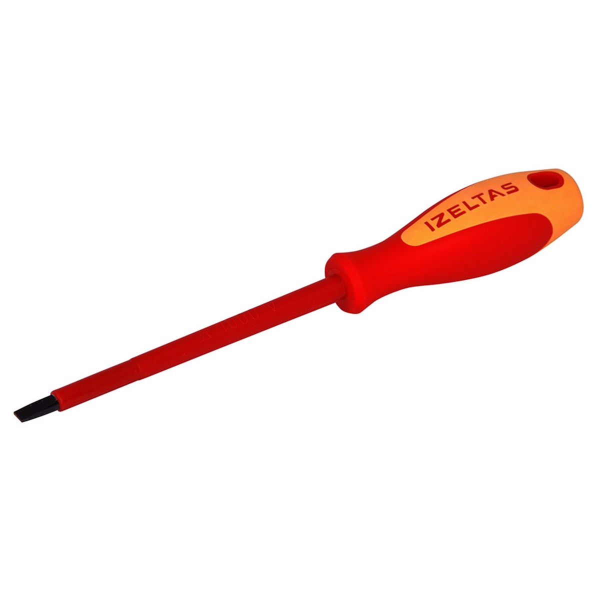 İZELTAŞ 1000V İZOLELİ ELEKTRİKÇİ DÜZ UÇLU TORNAVİDA 5,5*125MM - 4140175512