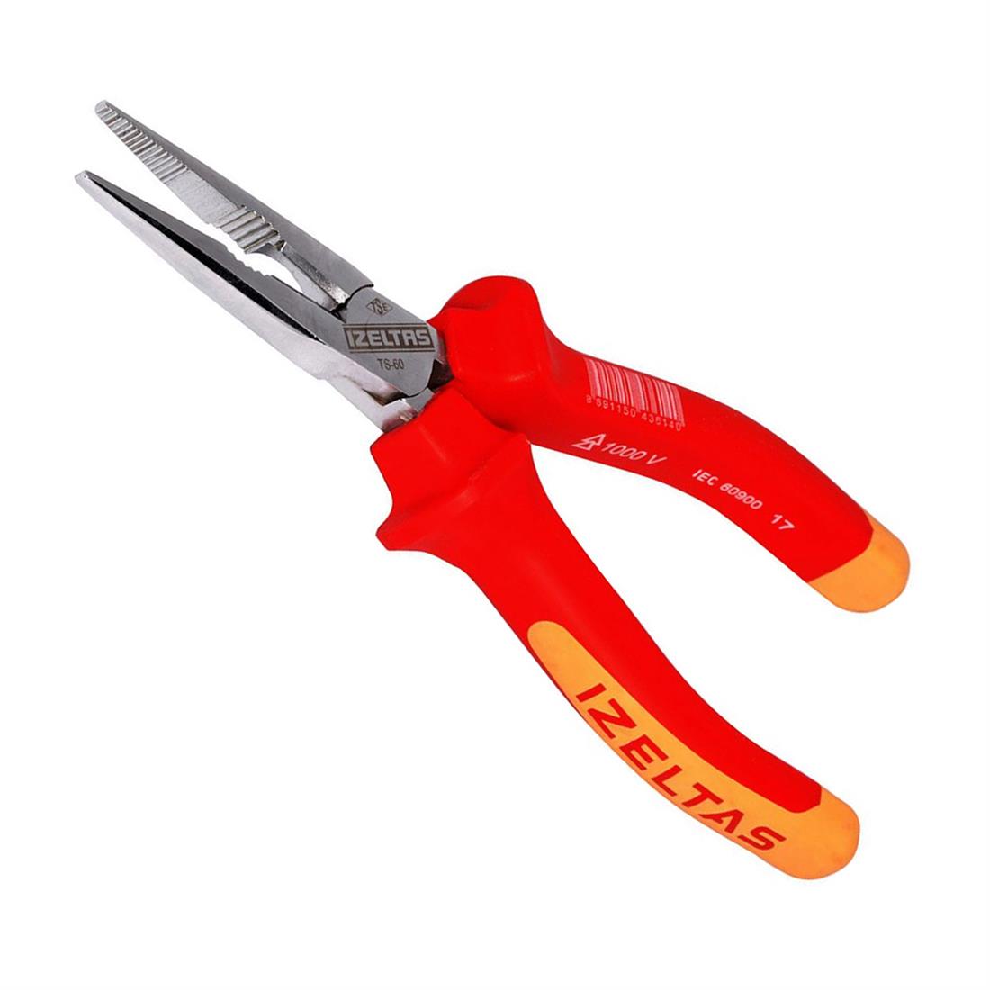 İzeltaş 1000V İzoleli Elektrikçi Karga Burun 180 mm - 3220136180